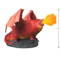 Hallmark Dungeons & Dragons: Honor Among Thieves Themberchaud Ornament With Light 8 Hallmark Dungeons & Dragons: Honor Among Thieves Themberchaud Ornament With Light -Hallmark DND Themberchaud Dragon Keepsake Ornament 2499QXI7547 03
