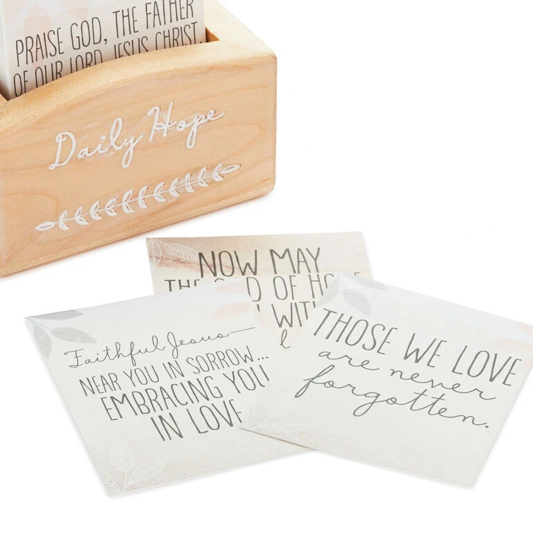 Hallmark Daily Hope 30-Day Promise Box With Inspirational Cards 2 Hallmark Daily Hope 30-Day Promise Box With Inspirational Cards - Image 2