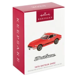 Hallmark 1970 Datsun 240Z 2023 Metal Ornament 9 Hallmark 1970 Datsun 240Z 2023 Metal Ornament -Hallmark Datsun Car Keepsake Ornament 2199QXI6987 04