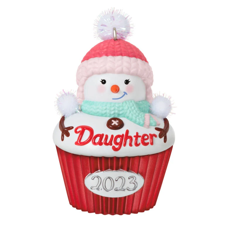 Hallmark Daughter Cupcake 2023 Ornament 1 Hallmark Daughter Cupcake 2023 Ornament