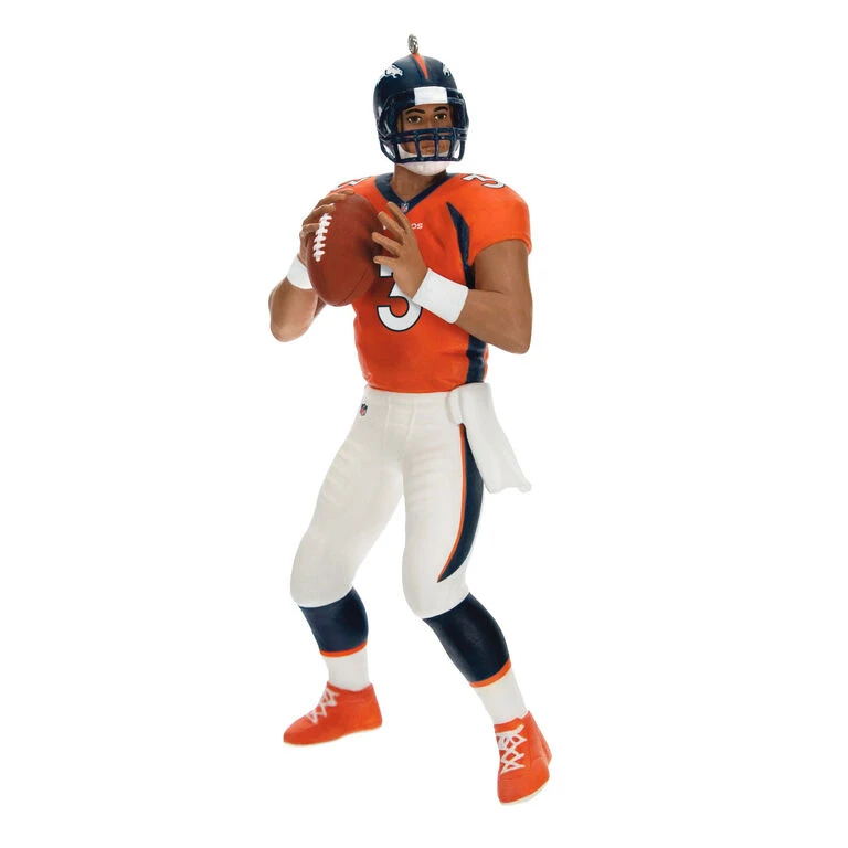 Hallmark NFL Denver Broncos Russell Wilson Ornament 1 Hallmark NFL Denver Broncos Russell Wilson Ornament