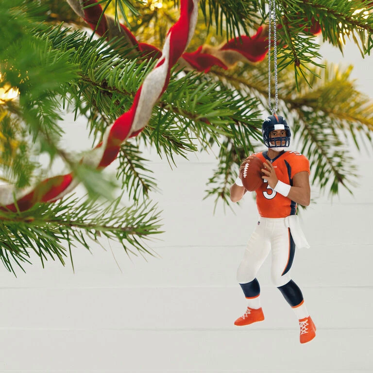 Hallmark NFL Denver Broncos Russell Wilson Ornament 2 Hallmark NFL Denver Broncos Russell Wilson Ornament - Image 2
