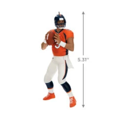 Hallmark NFL Denver Broncos Russell Wilson Ornament 8 Hallmark NFL Denver Broncos Russell Wilson Ornament -Hallmark Denver Broncos Russell Wilson Keepsake Ornament 2299QXI7527 03