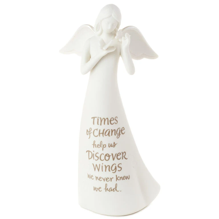 Hallmark Discover Wings Hope Angel Figurine, 8.5" 1 Hallmark Discover Wings Hope Angel Figurine, 8.5"