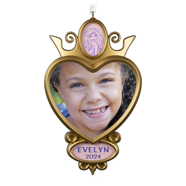 Hallmark Disney Our Little Princess Personalized Photo Frame Ornament 1 Hallmark Disney Our Little Princess Personalized Photo Frame Ornament