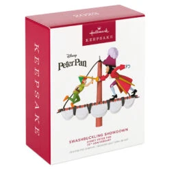 Hallmark Disney Peter Pan 70th Anniversary Swashbuckling Showdown Ornament -Hallmark Disney Peter Pan and Hook Keepsake Ornament 2499QXD6617 04
