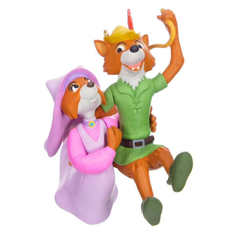 Hallmark Disney Robin Hood 50th Anniversary A Romantic Rescue Ornament 1 Hallmark Disney Robin Hood 50th Anniversary A Romantic Rescue Ornament