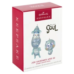 Hallmark Disney/Pixar Soul Joe Gardner And 22 Ornaments, Set Of 2 9 Hallmark Disney/Pixar Soul Joe Gardner And 22 Ornaments, Set Of 2 -Hallmark Disney Soul Joe Gardner and 22 Keepsake Ornaments 1999QXE3269 04