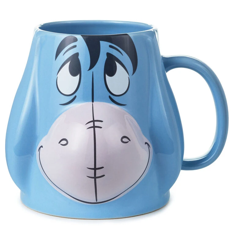 Hallmark Disney Winnie The Pooh Eeyore Sculpted Mug, 19 Oz. 1 Hallmark Disney Winnie The Pooh Eeyore Sculpted Mug, 19 Oz.