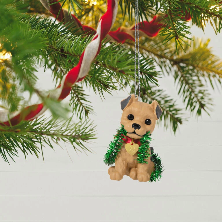 Hallmark Puppy Love Terrier 2023 Ornament 2 Hallmark Puppy Love Terrier 2023 Ornament - Image 2