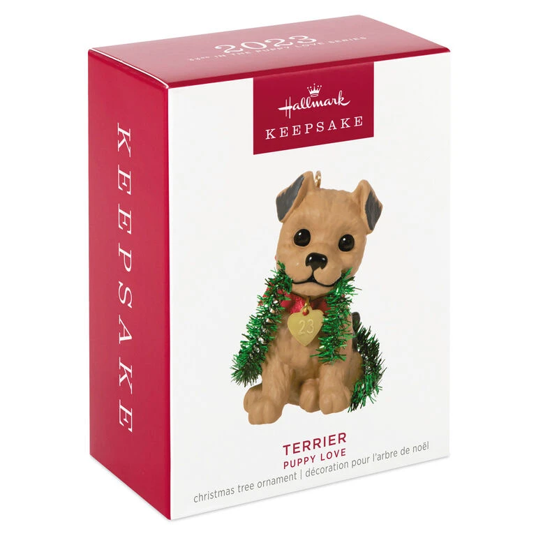 Hallmark Puppy Love Terrier 2023 Ornament 4 Hallmark Puppy Love Terrier 2023 Ornament - Image 4