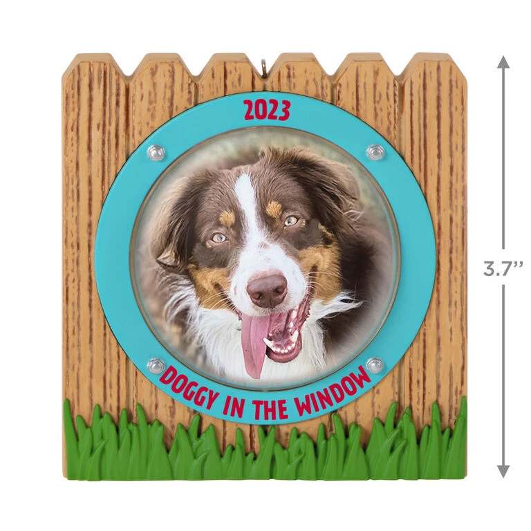 Hallmark Doggy In The Window 2023 Photo Frame Ornament 3 Hallmark Doggy In The Window 2023 Photo Frame Ornament - Image 3