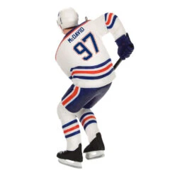 Hallmark NHL® Edmonton Oilers® Connor McDavid Ornament -Hallmark Edmonton Oilers Connor McDavid Keepsake Ornament 2299QXI7169 06