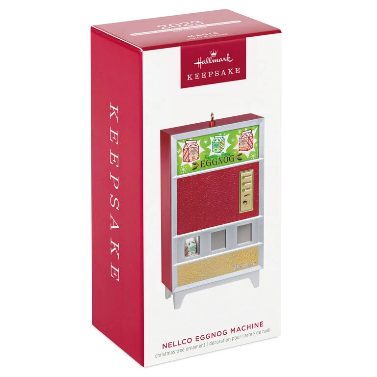 Hallmark Nellco Eggnog Machine Musical Ornament With Light 4 Hallmark Nellco Eggnog Machine Musical Ornament With Light - Image 4