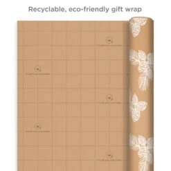 Hallmark Elegant Evergreens 2-Pack Holiday Wrapping Paper, 150 Sq. Ft. 13 Hallmark Elegant Evergreens 2-Pack Holiday Wrapping Paper, 150 Sq. Ft. -Hallmark Elegant Evergreens Holiday Wrapping Paper 5JXW1203 07