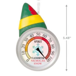 Hallmark Elf™ Clausometer Personalized Ornament With Light 6 Hallmark Elf™ Clausometer Personalized Ornament With Light -Hallmark Elf Clausometer Personalized Keepsake Ornament With Light 2999QHE2117B1 03