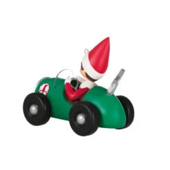 Hallmark The Elf On The Shelf® Race To The Finish Scout Elf™ Ornament 11 Hallmark The Elf On The Shelf® Race To The Finish Scout Elf™ Ornament -Hallmark Elf on the Shelf in Race Car Keepsake Ornament 1799QXI7357 06