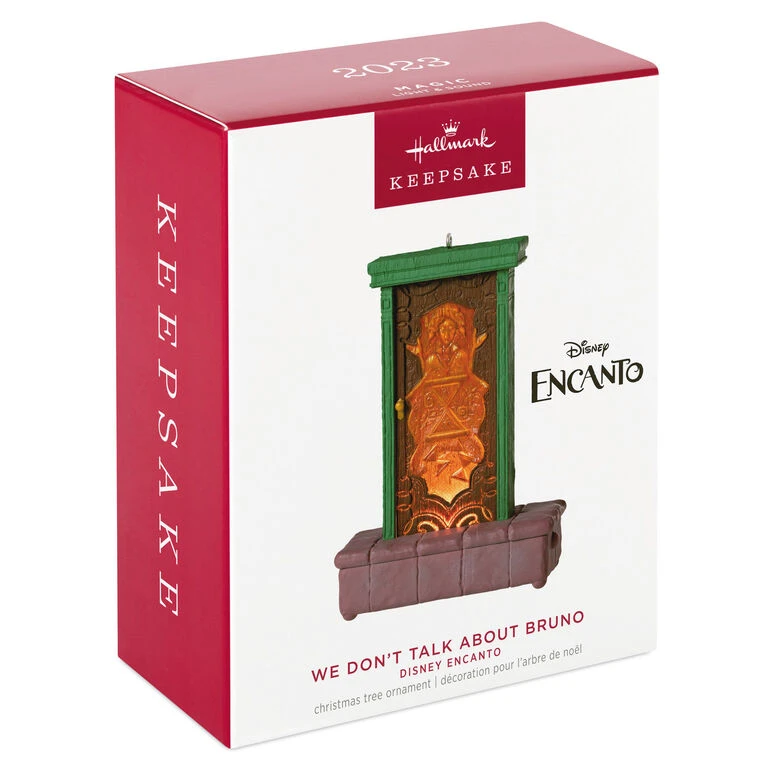 Hallmark Disney Encanto We Don't Talk About Bruno Musical Ornament With Light 4 Hallmark Disney Encanto We Don't Talk About Bruno Musical Ornament With Light - Image 4