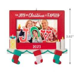 Hallmark Family Joy 2023 Photo Frame Ornament 8 Hallmark Family Joy 2023 Photo Frame Ornament -Hallmark Family Joy 2023 Picture Frame Keepsake Ornament 1599QGO2587 03