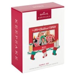 Hallmark Family Joy 2023 Photo Frame Ornament 9 Hallmark Family Joy 2023 Photo Frame Ornament -Hallmark Family Joy 2023 Picture Frame Keepsake Ornament 1599QGO2587 04