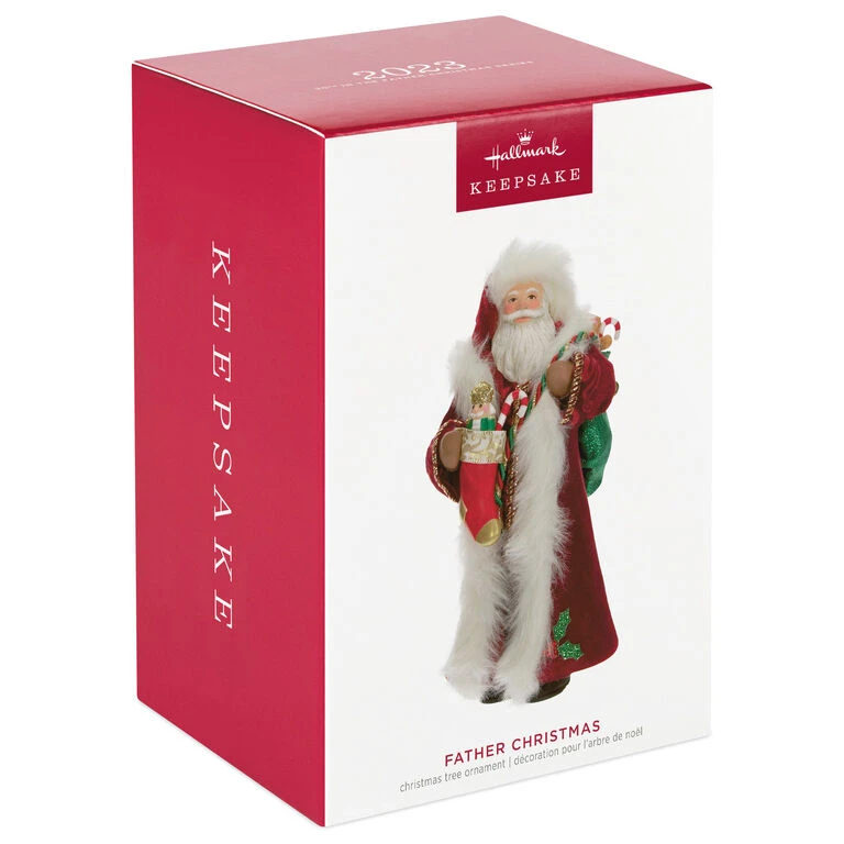 Hallmark Father Christmas Ornament 4 Hallmark Father Christmas Ornament - Image 4