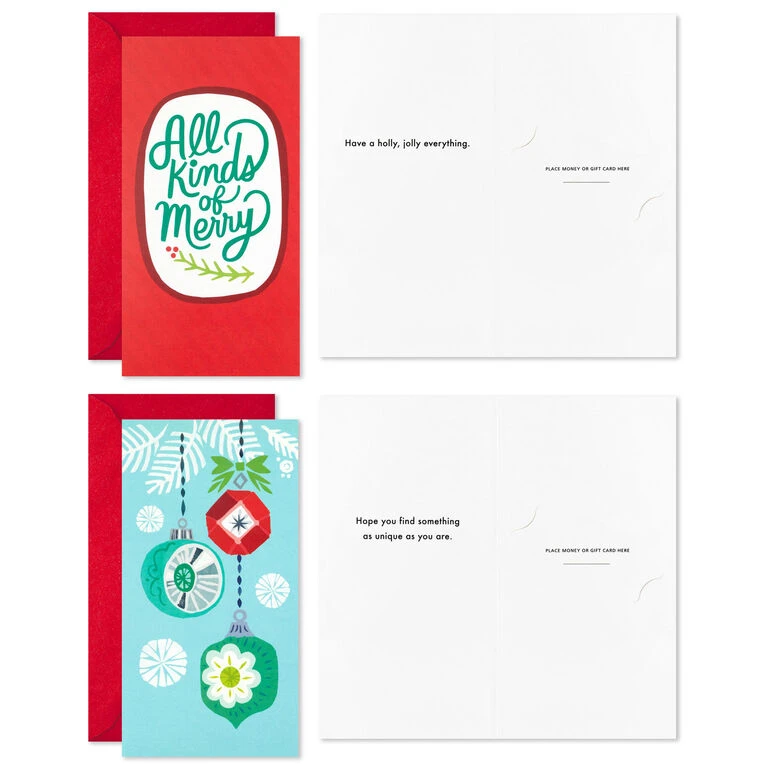 Hallmark Colorful And Casual Money-Holder Boxed Christmas Cards Assortment, Pack Of 36 4 Hallmark Colorful And Casual Money-Holder Boxed Christmas Cards Assortment, Pack Of 36 - Image 4