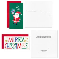Hallmark Colorful And Casual Money-Holder Boxed Christmas Cards Assortment, Pack Of 36 12 Hallmark Colorful And Casual Money-Holder Boxed Christmas Cards Assortment, Pack Of 36 -Hallmark Festive Assorted MoneyHolder Boxed Christmas Cards 5CZE2139 05