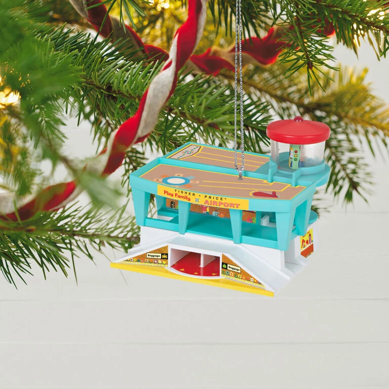 Hallmark Fisher-Price™ Airport Ornament 2 Hallmark Fisher-Price™ Airport Ornament - Image 2