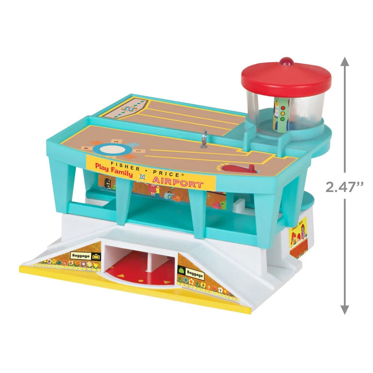Hallmark Fisher-Price™ Airport Ornament 3 Hallmark Fisher-Price™ Airport Ornament - Image 3