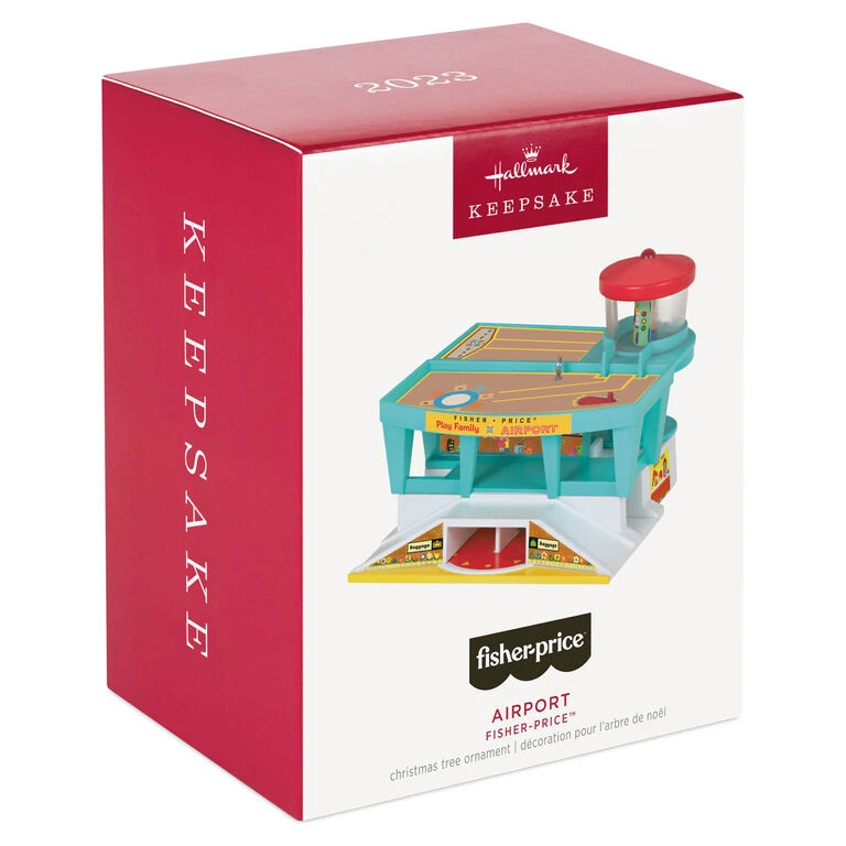 Hallmark Fisher-Price™ Airport Ornament 4 Hallmark Fisher-Price™ Airport Ornament - Image 4