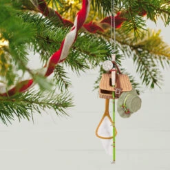 Hallmark Feelin' Fishy 2023 Ornament -Hallmark Fishing Gear Keepsake Ornament 1699QGO2899 02