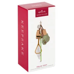 Hallmark Feelin' Fishy 2023 Ornament -Hallmark Fishing Gear Keepsake Ornament 1699QGO2899 04