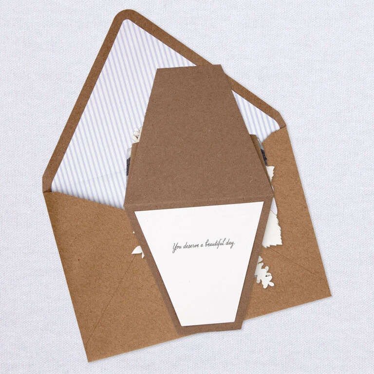 Hallmark Flower Bouquet Beautiful Day Birthday Card 3 Hallmark Flower Bouquet Beautiful Day Birthday Card - Image 3