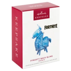 Hallmark Fortnite Ffrosty Back Bling Ornament 9 Hallmark Fortnite Ffrosty Back Bling Ornament -Hallmark Fortnite Ffrosty Llama Keepsake Ornament 1399QXI7187 04