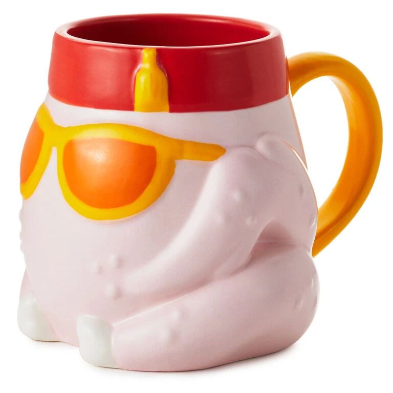 Hallmark Friends Turkey Head Mug, 15 Oz. 1 Hallmark Friends Turkey Head Mug, 15 Oz.