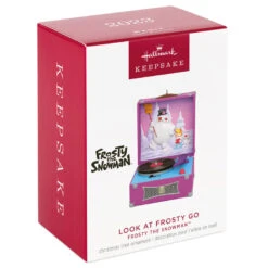 Hallmark Frosty The Snowman™ Look At Frosty Go Ornament With Light And Sound 9 Hallmark Frosty The Snowman™ Look At Frosty Go Ornament With Light And Sound -Hallmark Frosty the Snowman Record Player Keepsake Ornament 2499QXI6279 04