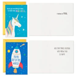 Hallmark Fun Kids Assortment Encouragement Cards, Pack Of 36 12 Hallmark Fun Kids Assortment Encouragement Cards, Pack Of 36 -Hallmark Fun Kids Assortment Encouragement Cards 5STZ1140 05