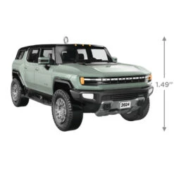 Hallmark 2024 GMC HUMMER EV™ 2023 Metal Ornament 8 Hallmark 2024 GMC HUMMER EV™ 2023 Metal Ornament -Hallmark GMC Hummer EV Keepsake Ornament 2199QXI6027 03