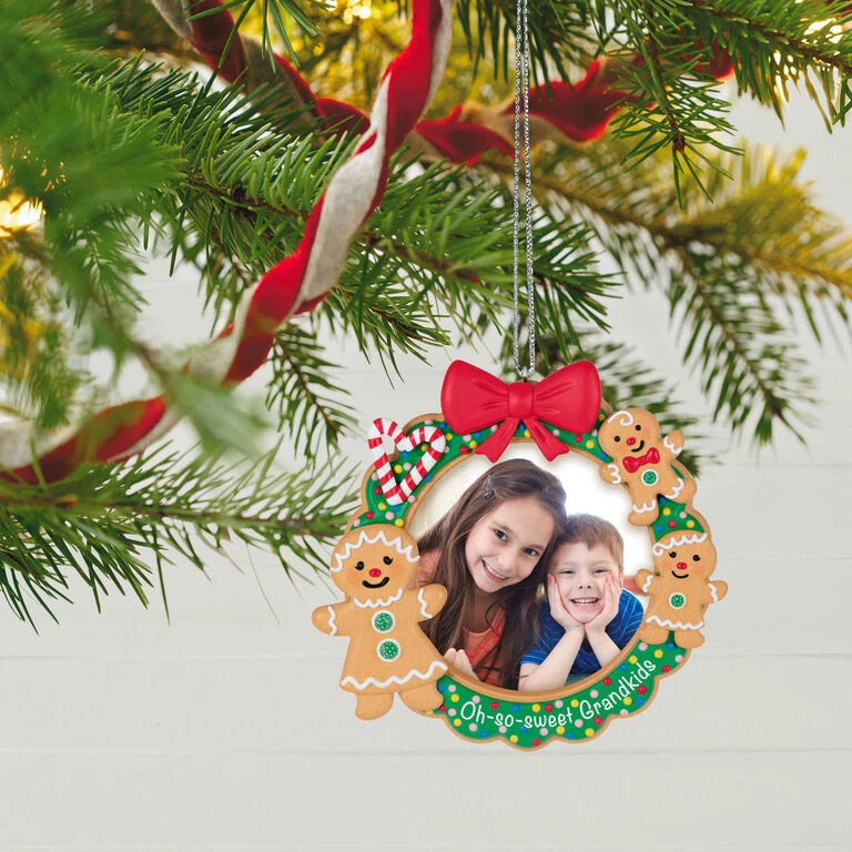 Hallmark Oh-So-Sweet Grandkids Photo Frame Ornament 2 Hallmark Oh-So-Sweet Grandkids Photo Frame Ornament - Image 2