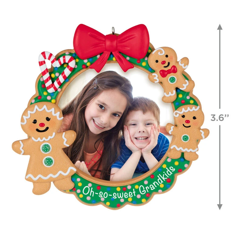 Hallmark Oh-So-Sweet Grandkids Photo Frame Ornament 3 Hallmark Oh-So-Sweet Grandkids Photo Frame Ornament - Image 3