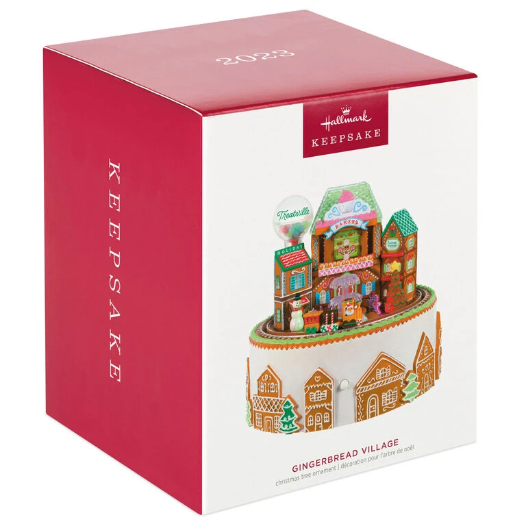 Hallmark Gingerbread Village Musical Ornament With Light And Motion 4 Hallmark Gingerbread Village Musical Ornament With Light And Motion - Image 4