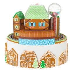 Hallmark Gingerbread Village Musical Ornament With Light And Motion 11 Hallmark Gingerbread Village Musical Ornament With Light And Motion -Hallmark Gingerbread Village With Train Keepsake Ornament 6499QGO2687 06
