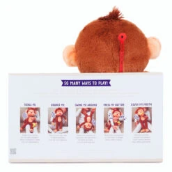 Hallmark Goin' Bananas Monkey Singing Stuffed Animal, 12" 9 Hallmark Goin' Bananas Monkey Singing Stuffed Animal, 12" -Hallmark Goin Bananas Interactive Monkey Stuffed Animal With Sound 1PSB2187 05