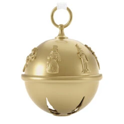 Hallmark 50th Anniversary Ring In The Season Special Edition Metal Bell Ornament 11 Hallmark 50th Anniversary Ring In The Season Special Edition Metal Bell Ornament -Hallmark Gold Jingle Bell Keepsake Ornament 2899QGO2989 06