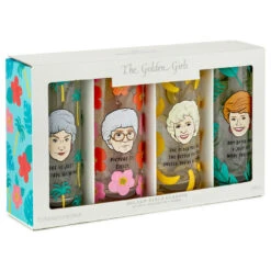Hallmark The Golden Girls Glasses, Set Of 4 6 Hallmark The Golden Girls Glasses, Set Of 4 -Hallmark Golden Girls Drinking Glasses Set of 4 1GOL1049 03