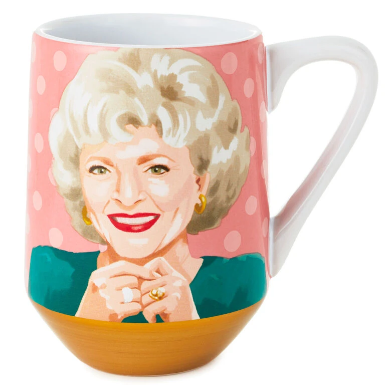 Hallmark Rose The Golden Girls You Can Do It Mug, 15 Oz. 1 Hallmark Rose The Golden Girls You Can Do It Mug, 15 Oz.
