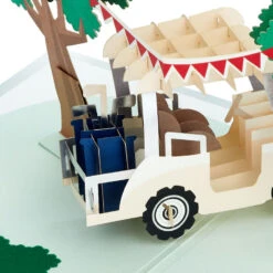 Hallmark Hope Your Day Is Good To A Tee Golf 3D Pop-Up Card 12 Hallmark Hope Your Day Is Good To A Tee Golf 3D Pop-Up Card -Hallmark Golf Cart Pun Good Day 3D PopUp Card 5RZH1304 04