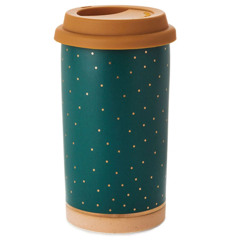 Hallmark Good Morning Ceramic Travel Mug, 12 Oz. 2 Hallmark Good Morning Ceramic Travel Mug, 12 Oz. - Image 2
