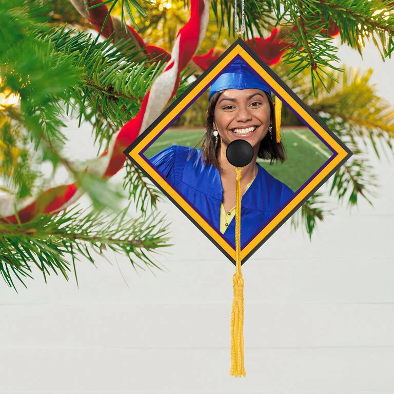 Hallmark Graduation Cap Photo Personalized Ornament 2 Hallmark Graduation Cap Photo Personalized Ornament - Image 2