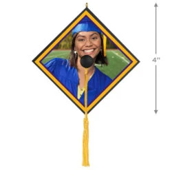 Hallmark Graduation Cap Photo Personalized Ornament 6 Hallmark Graduation Cap Photo Personalized Ornament -Hallmark Graduation Cap Photo Personalized Keepsake Ornament 2499QHE2120B3 03